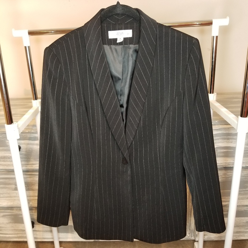 Pinstriped Blazer